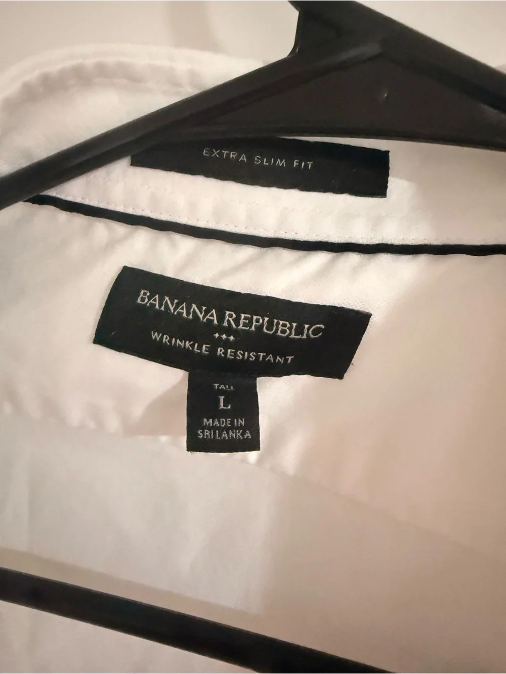 Banana Republic crisp white